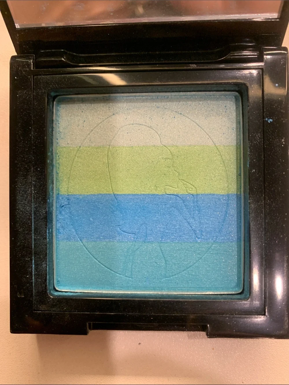 Vintage Too Faced Candy Bars Eyeshadow Palette — Thin Mints